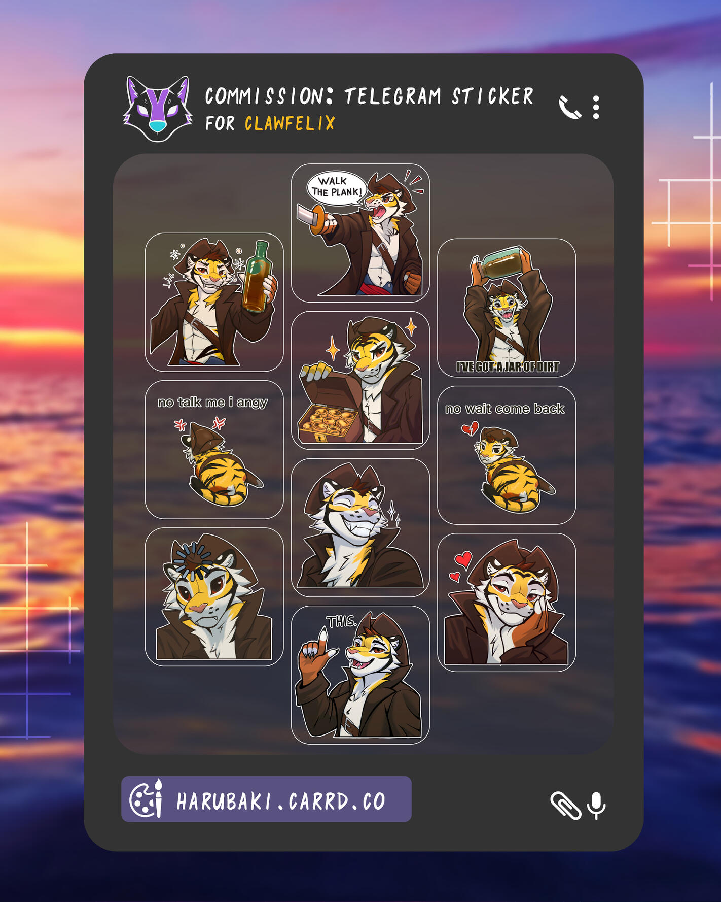Set Stickers Telegram
